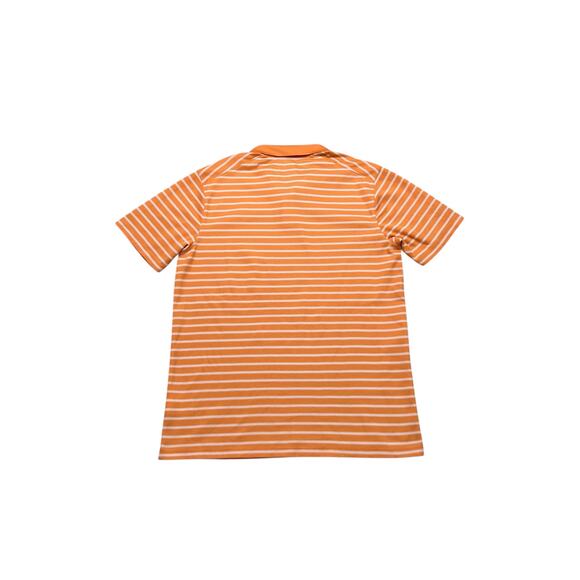 NIKE GOLF TOUR PERFORMANCE DRI-FIT STRIPED POLO SHIRT ORANGE MENS MEDIUm - Picture 5 of 8